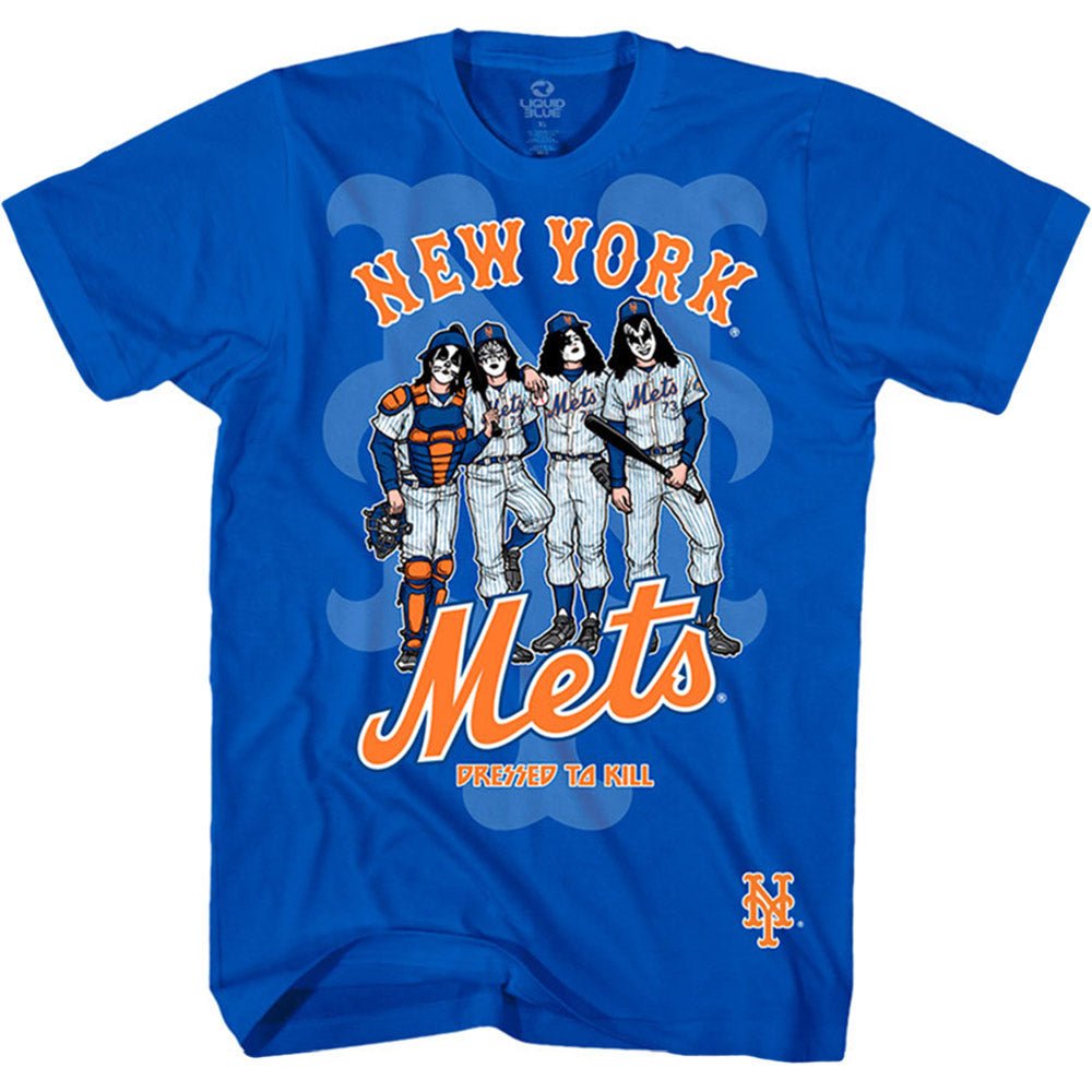 KISS キッス (エース・フレーリー 追悼 ) - New York Mets Dressed to Kill / Tシャツ / メンズ - PGS